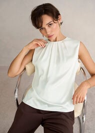 Rosanne Blouse, True Ivory, hi-res