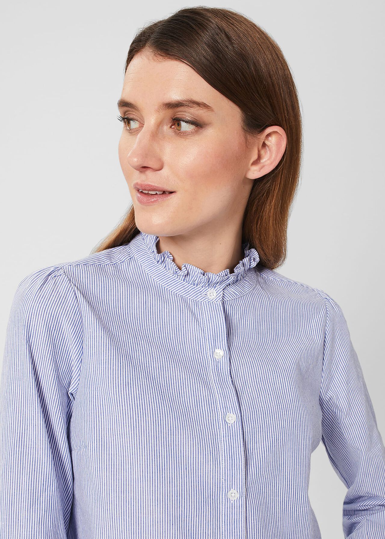 Lattika Blouse, Blue Ivory, hi-res