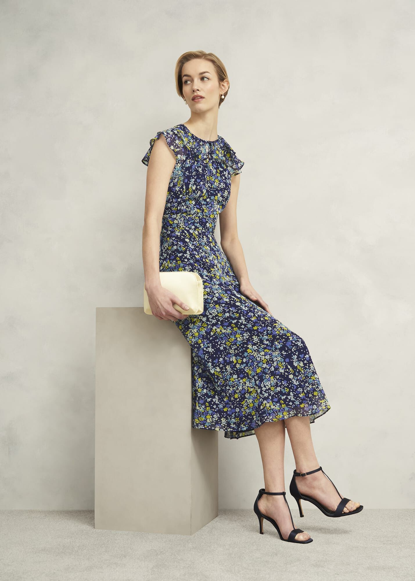 Dawn Frill Collar Dress | Hobbs US | Dawn Frill Collar Dress | Hobbs US |