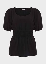 Imogen Top, Black, hi-res