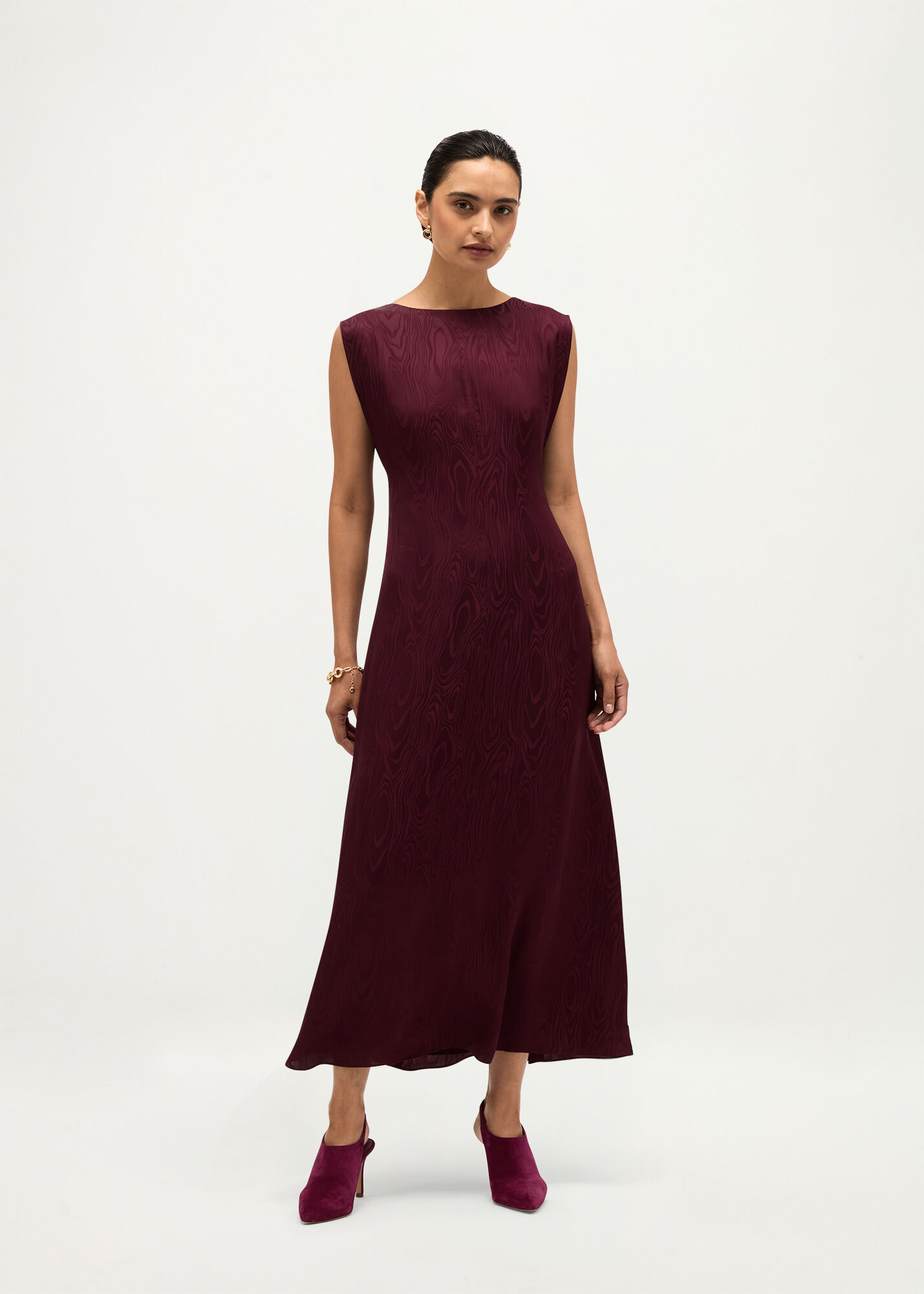 Primrose Jacquard Dress | Hobbs US |