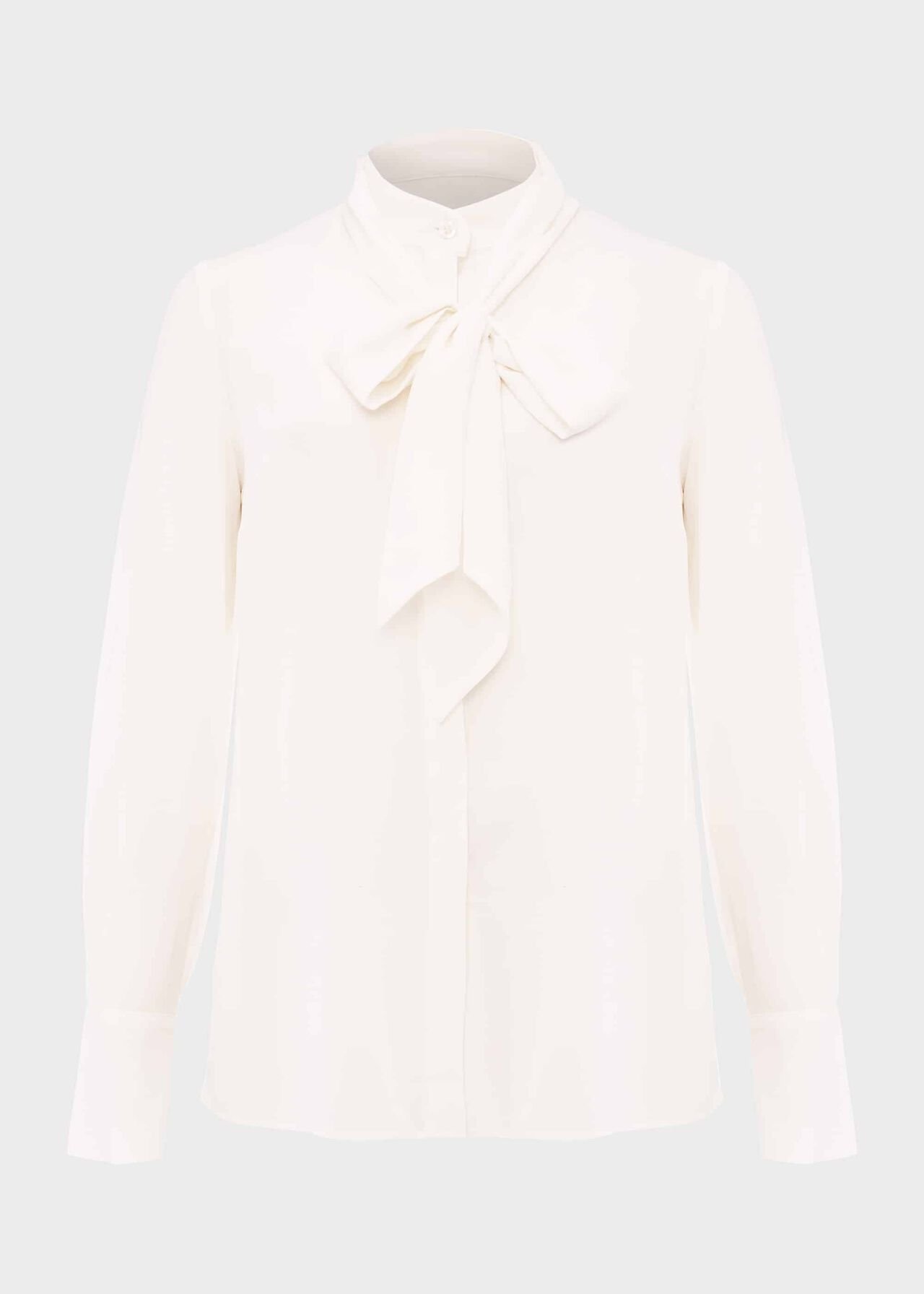 Beatrice Silk Blouse Ivory