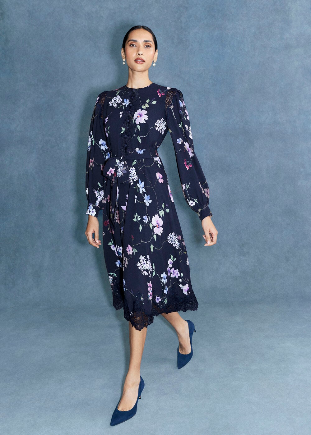 Isadora Lace Insert Dress