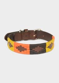 Leather Dog Collar, Multi, hi-res