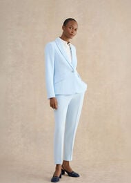 Keighley Blazer, Pale Blue, hi-res
