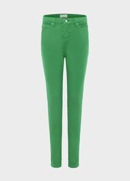 Gia Sculpting Jeans, Pea Green, hi-res
