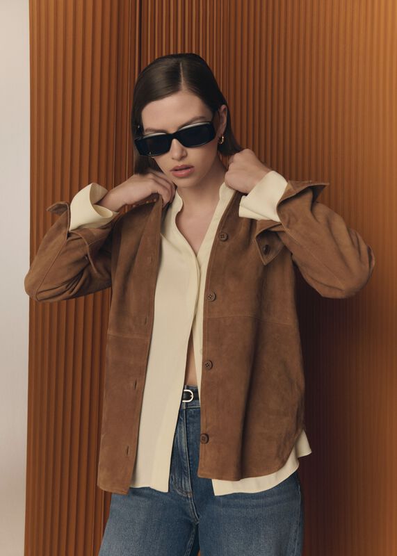 Hever Suede Shirt