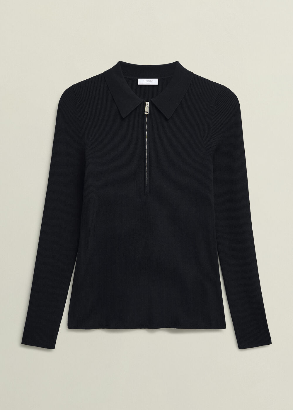 Darcie Knitted Shirt, Black, hi-res