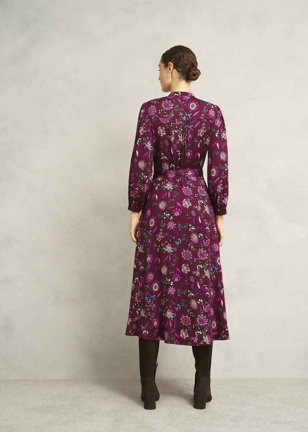 Sofia Dress, Red Multi, hi-res