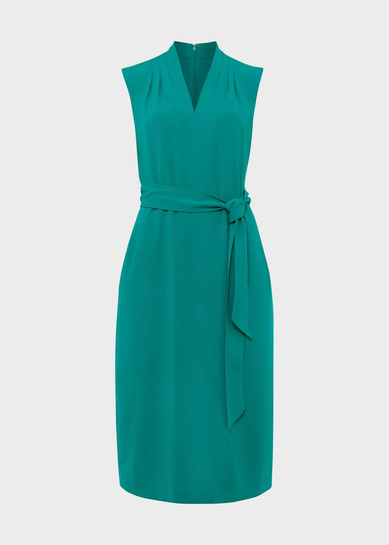 Reese Belted Dress, Ocean Green, hi-res