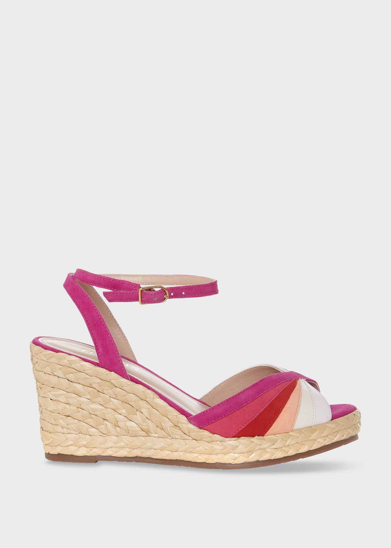 Wimbledon Wedge, Pink Multi, hi-res