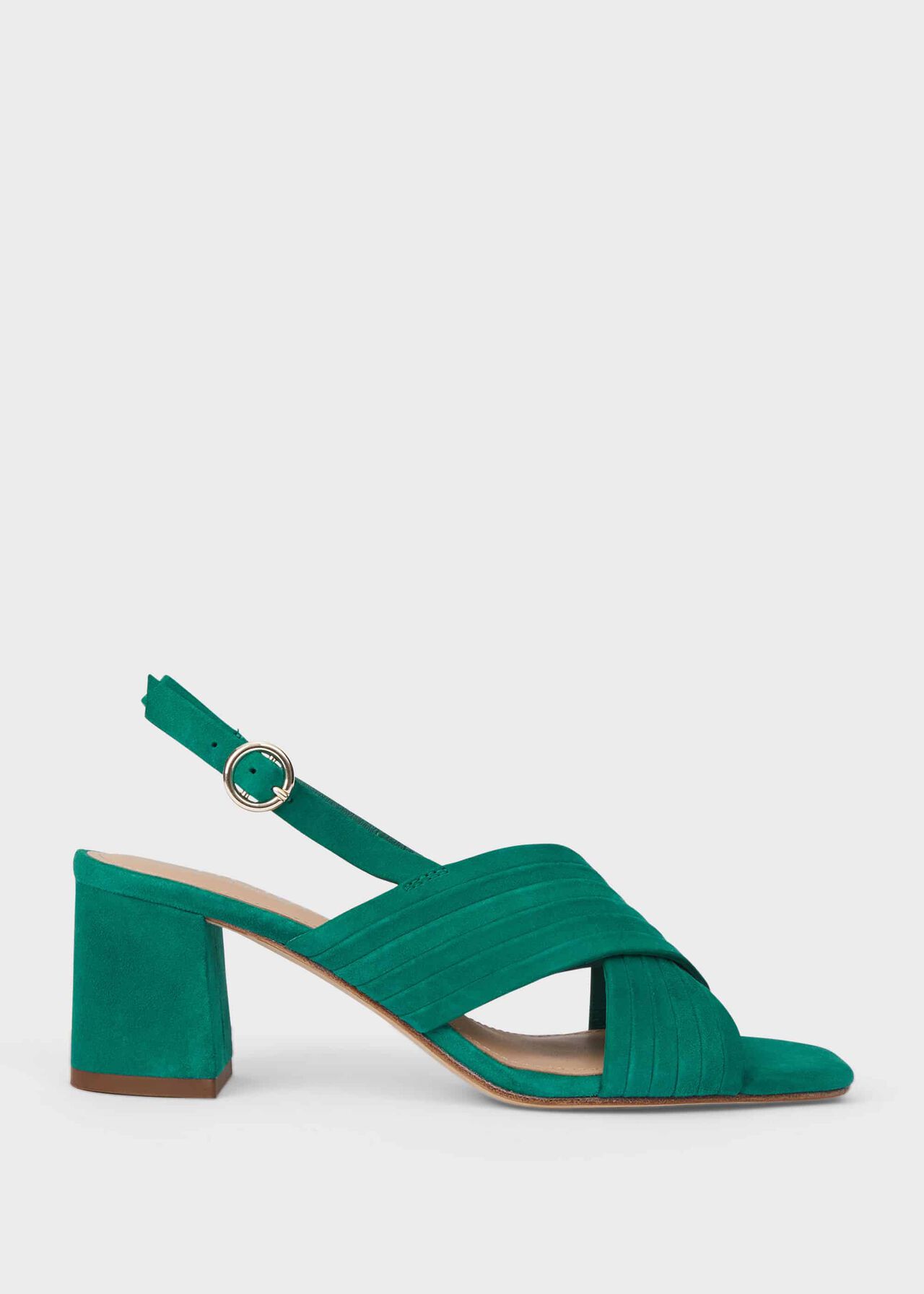 Nikita Suede Sandals, Field Green, hi-res