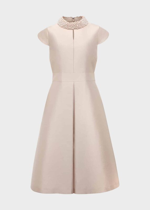 Marcella Silk Blend Dress