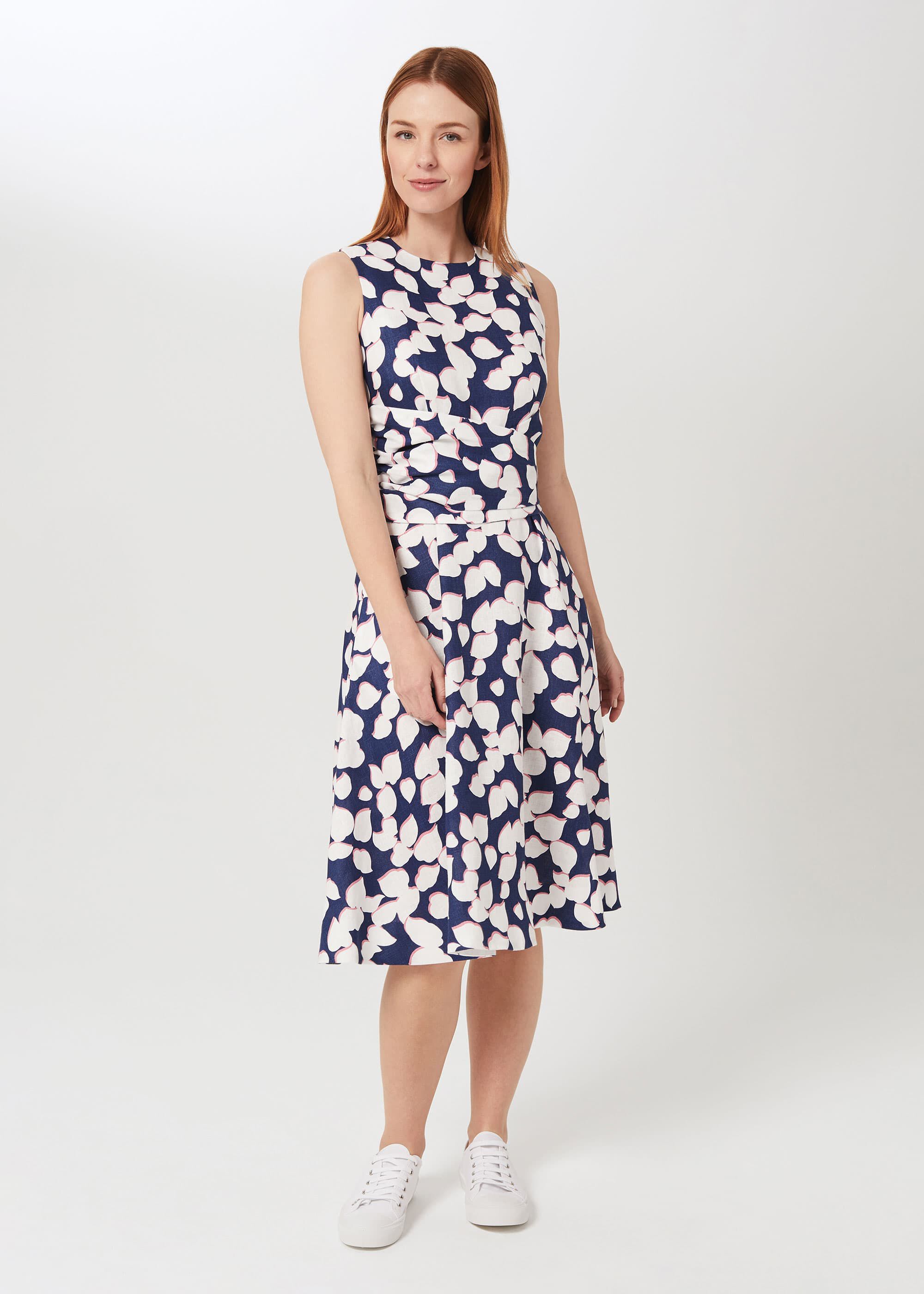 Hobbs twitchill linen dress online