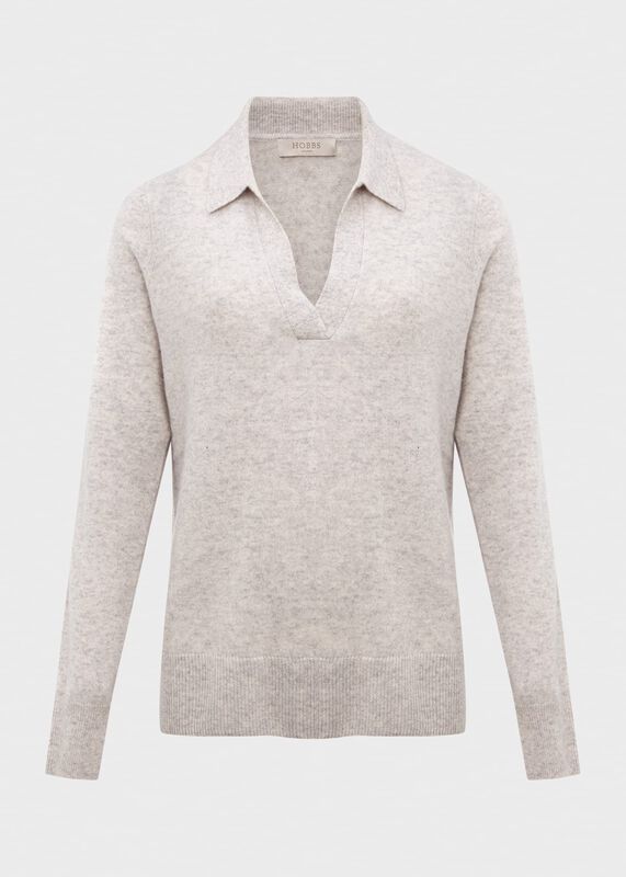 Cashmere Kayla Collared Jumper