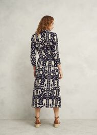 Lyra Skirt, Navy Multi, hi-res
