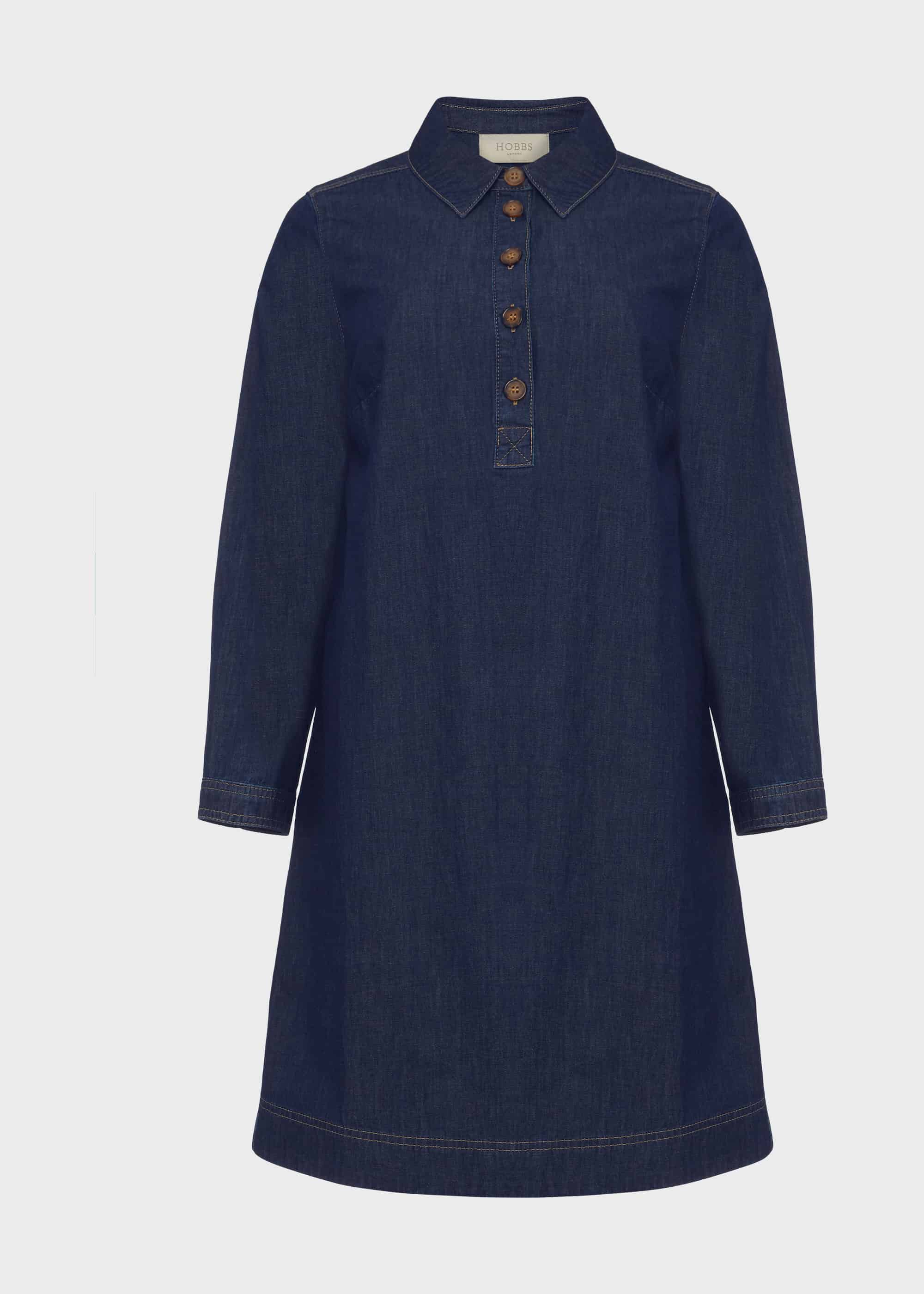 Hobbs denim dress discount