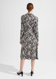 Sacha Dress, Black Cream, hi-res
