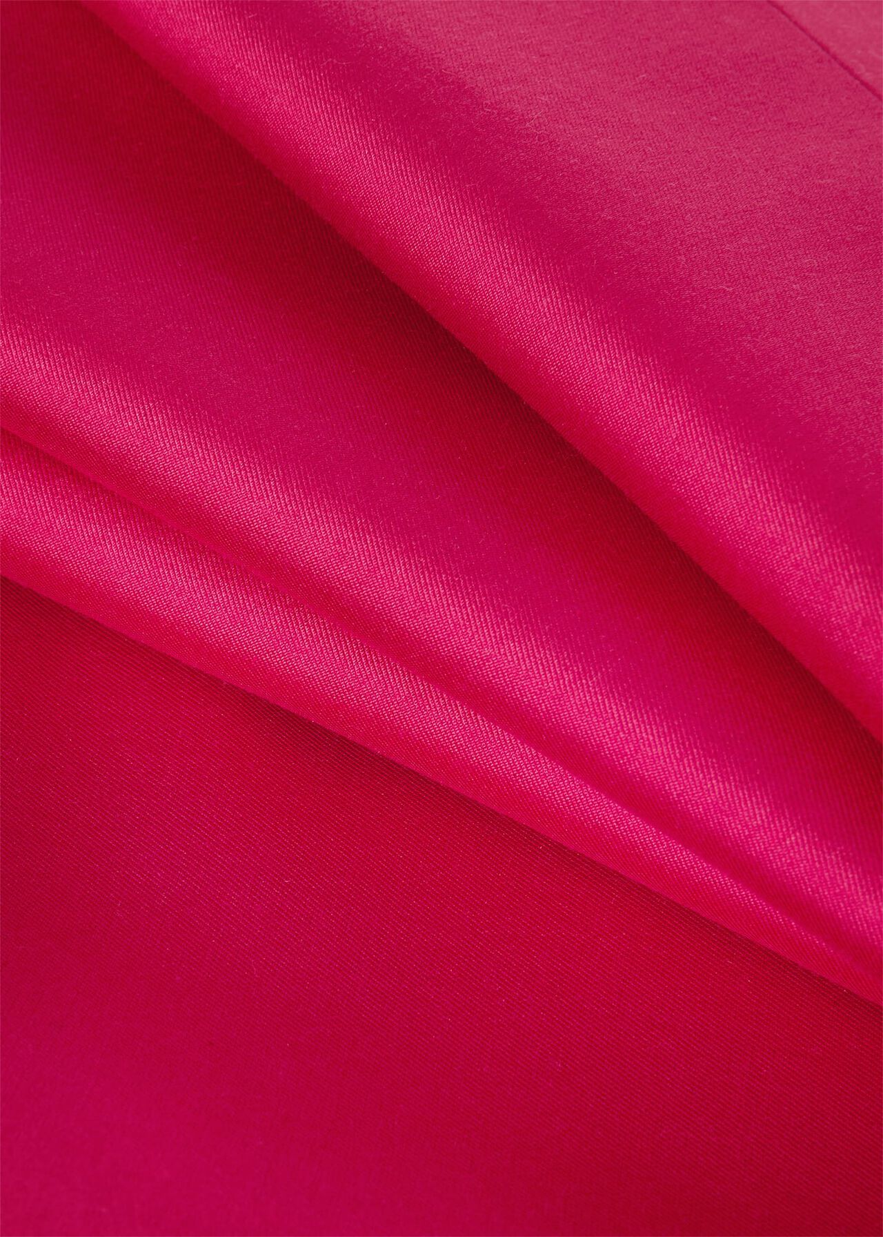 Julietta Silk Blend Fit And Flare Dress, Fuchsia Pink, hi-res