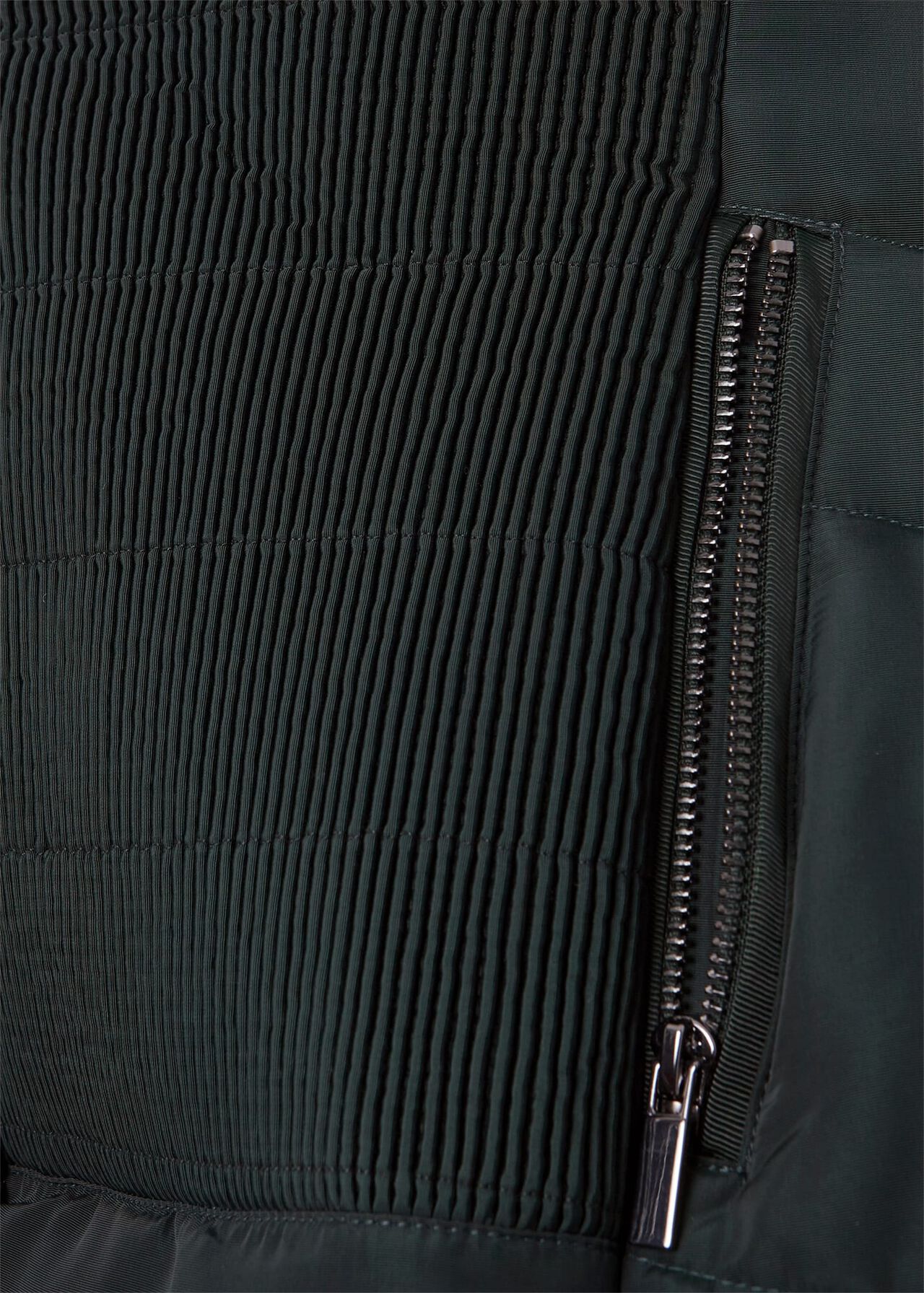 Tali Puffer With Hood, Dark Ivy Green, hi-res
