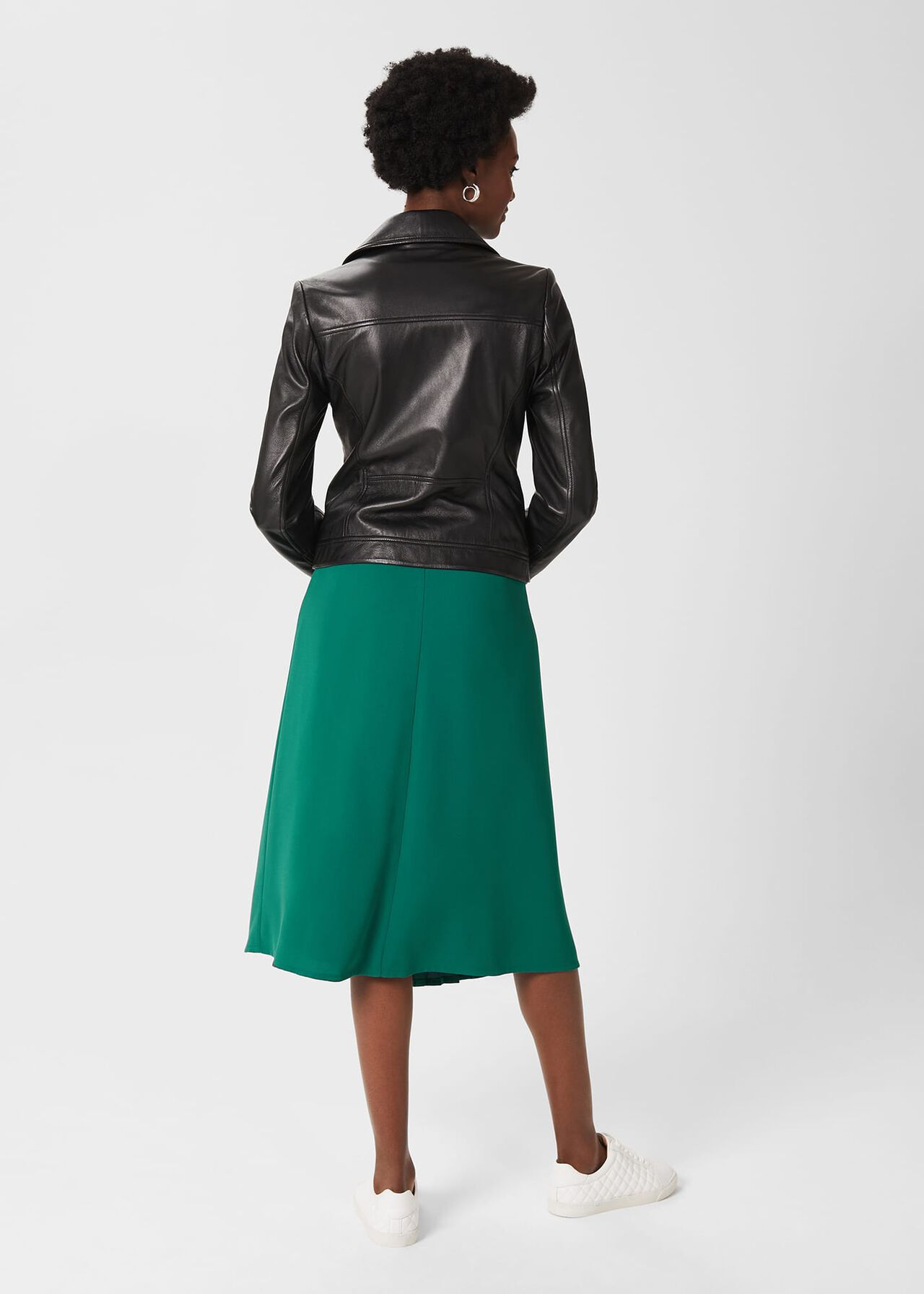 Dakota Leather Jacket, Black, hi-res