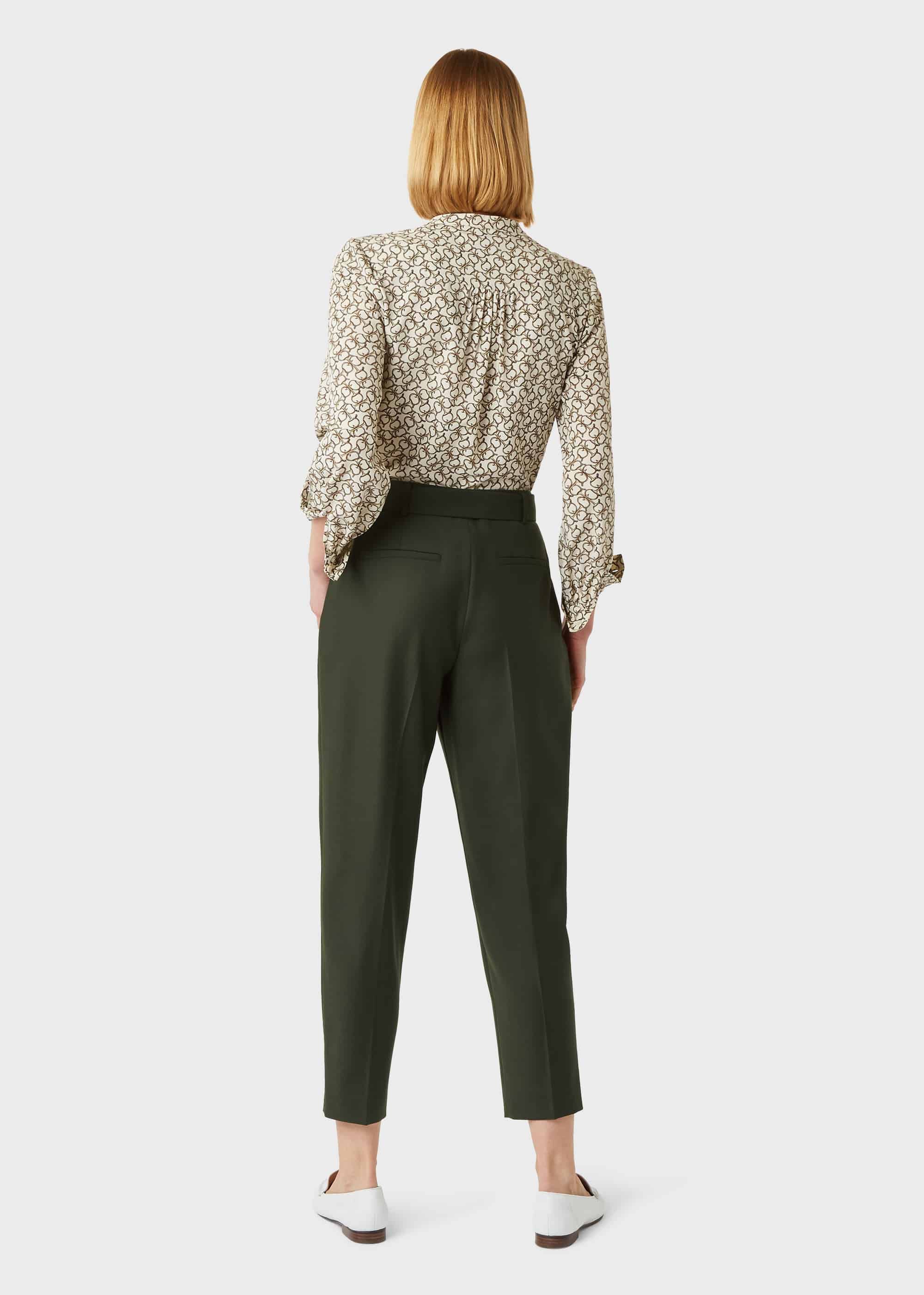 Harrietta Tapered trousers With Wool 