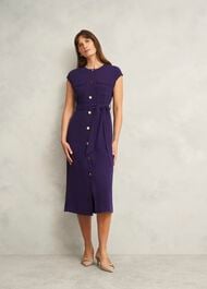 Tania Dress, Grape Purple, hi-res