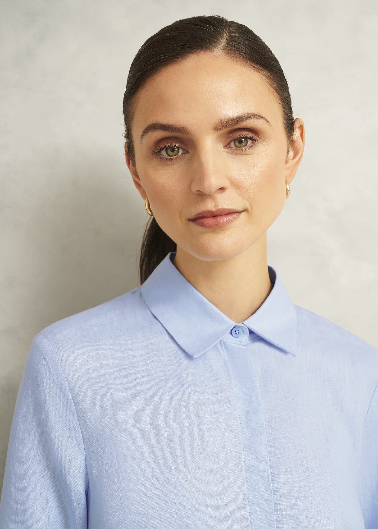 ホブズ HOBBS NITA SHIRT （ATLANTIC BLUE） ホブズ HOBBS NITA SHIRT （ATLANTIC BLUE） -waja bazar - 海外