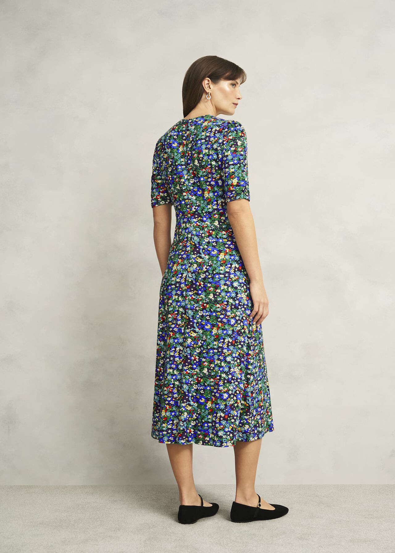 Coralie Jersey Dress, Multi, hi-res