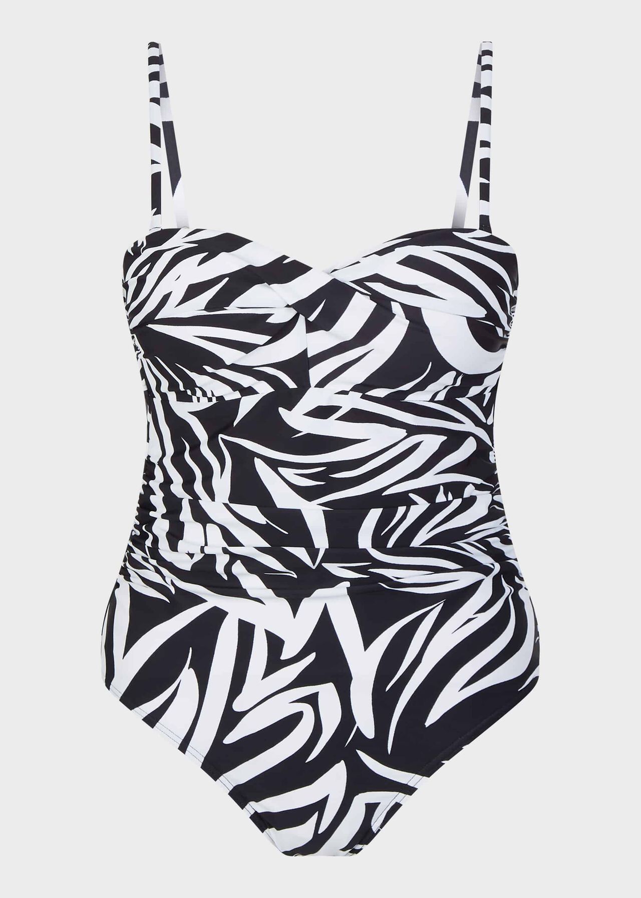 Sidonie Swimsuit, Black White, hi-res