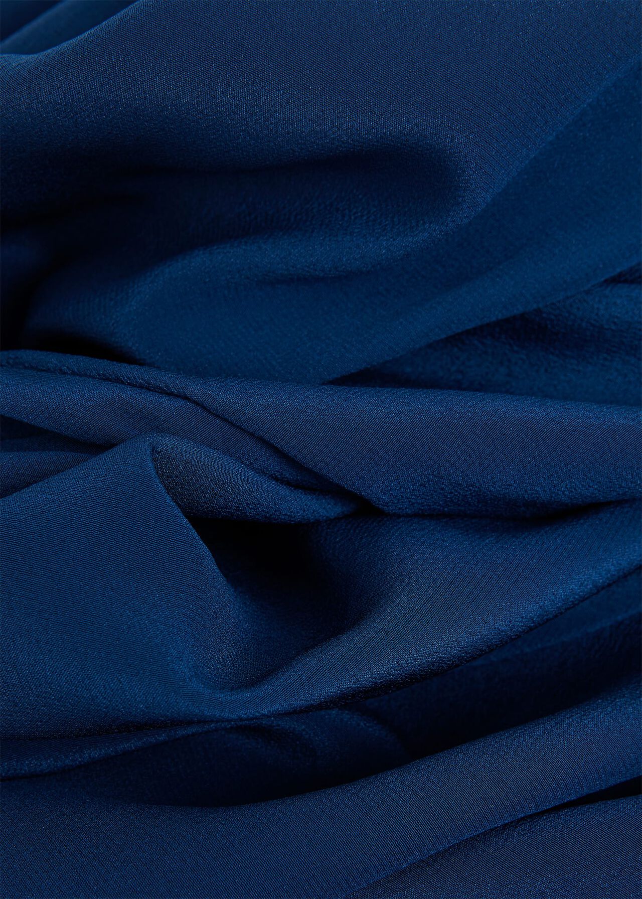Macey Silk Blouse, Steel Blue, hi-res