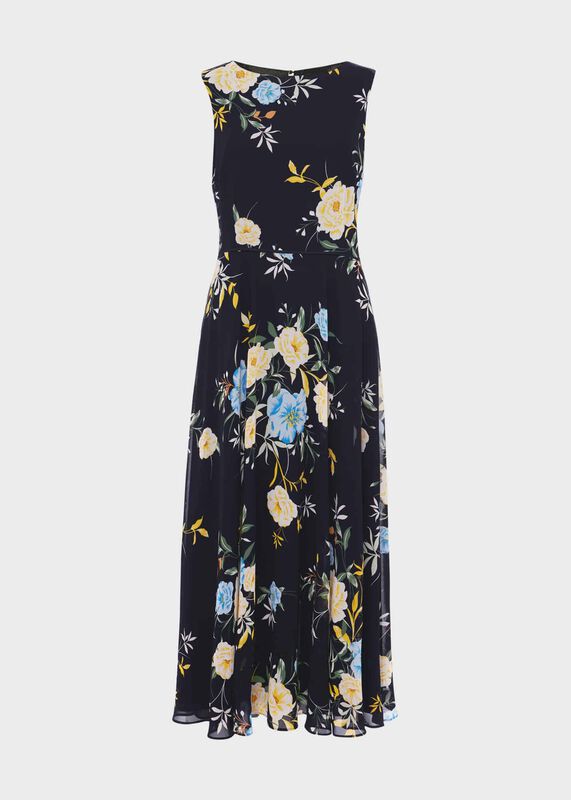 Carly Floral Midi Dress