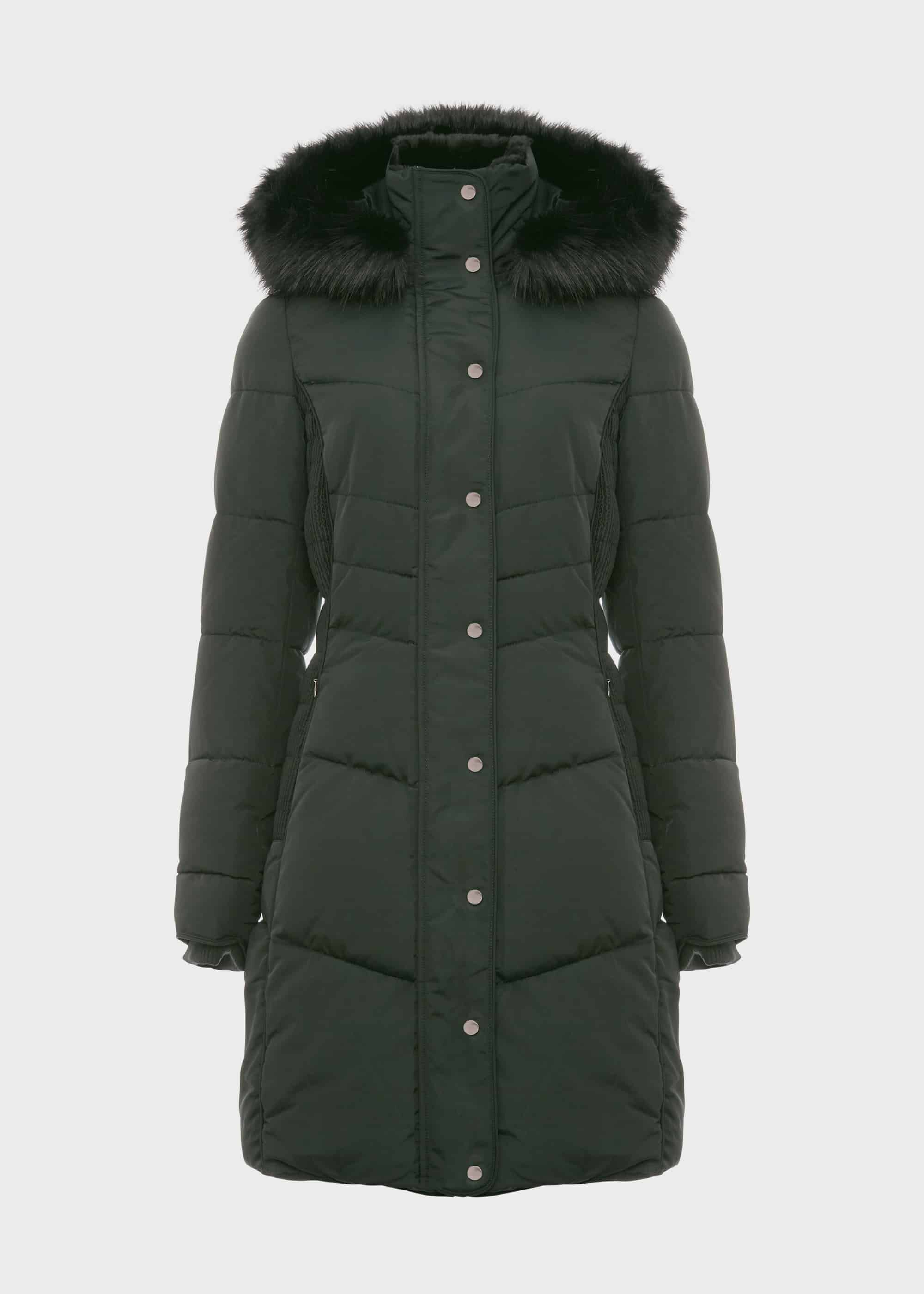 Lettie Puffer Jacket With Hood | Hobbs