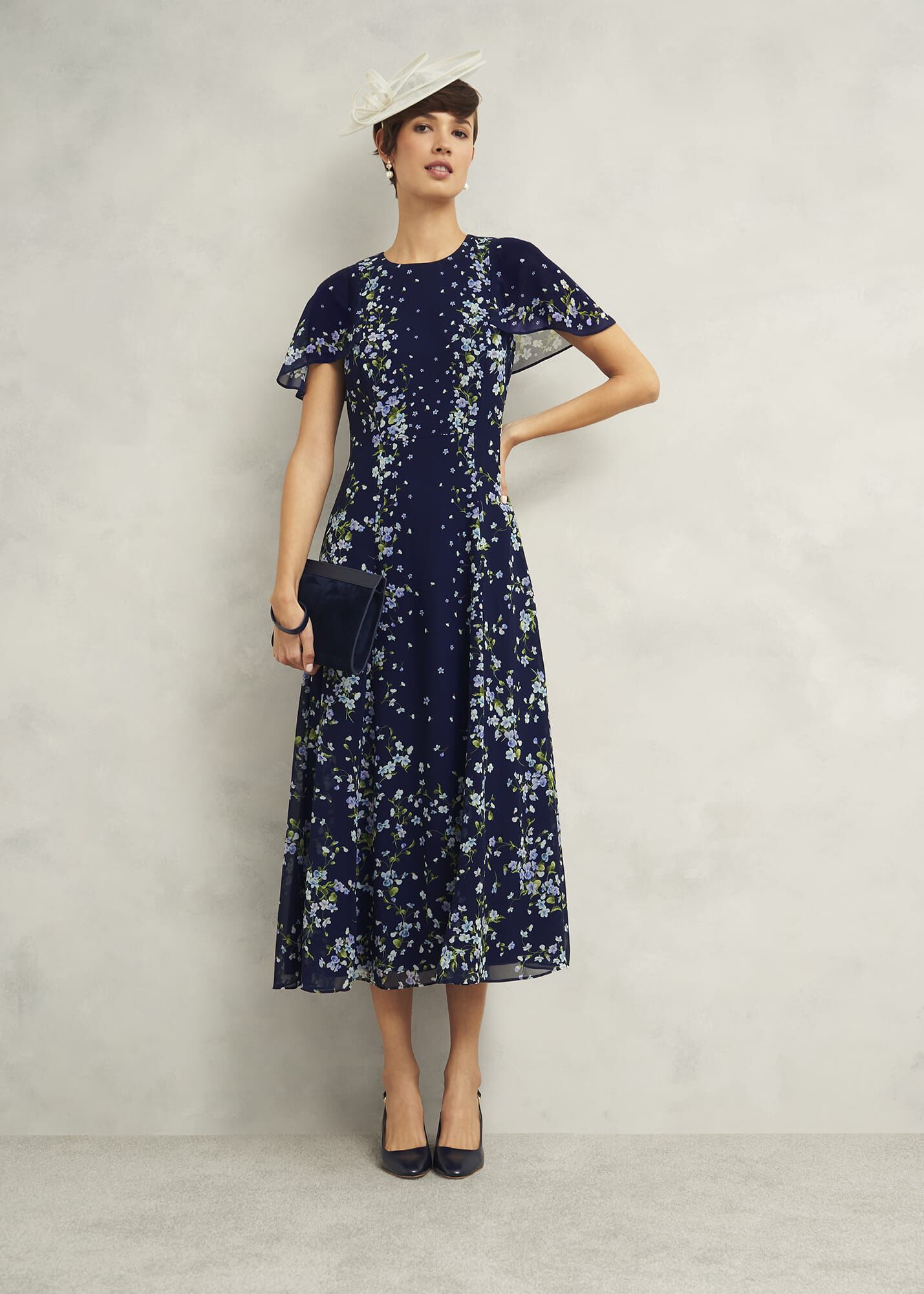 王室愛用ブランド【HOBBS LONDON】Betty Embroidered Dress Betty Embroidered Dress | Hobbs US |