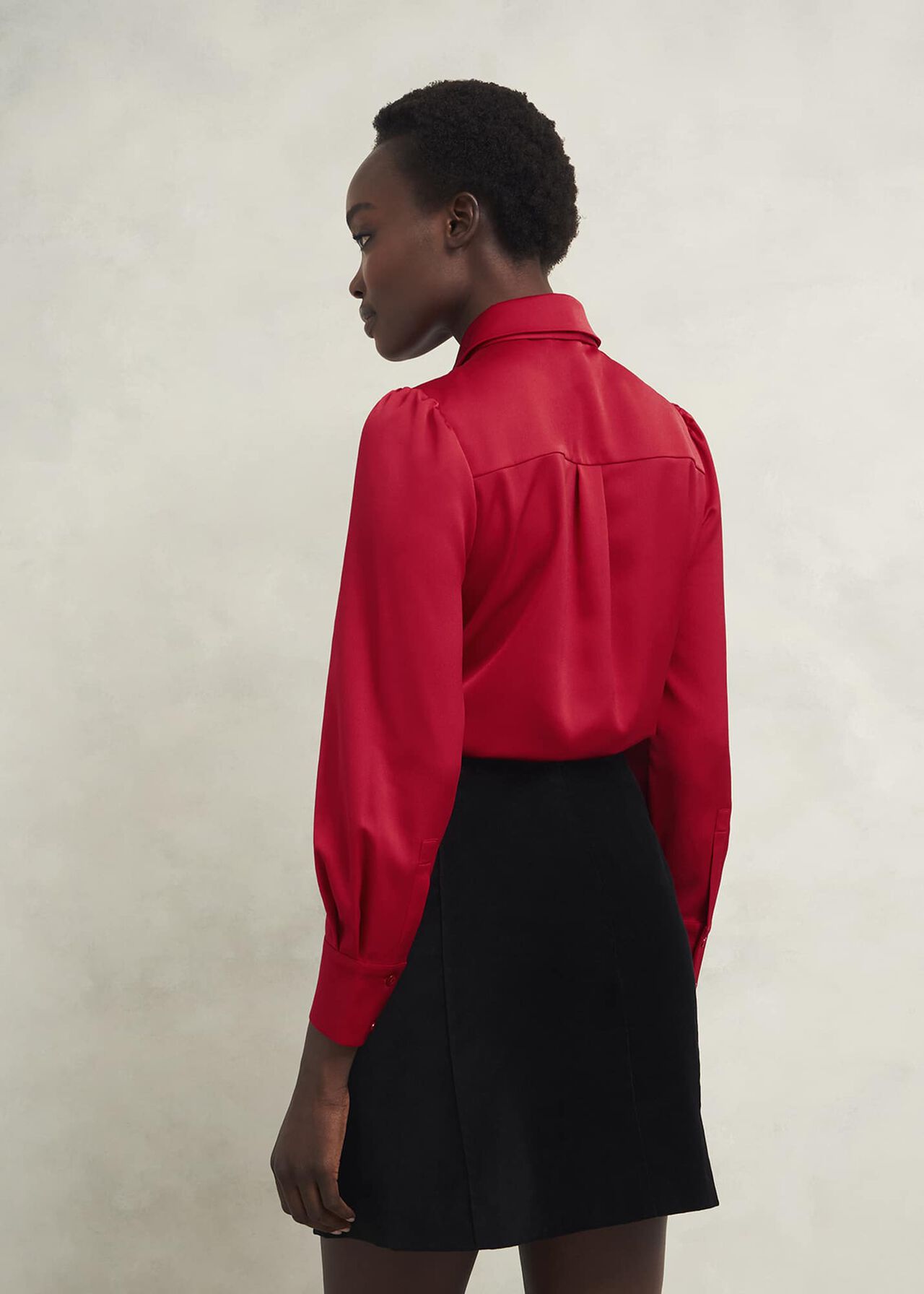 Ruby Blouse, Red, hi-res