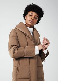 Winnie Puffer Jacket, Camel, hi-res