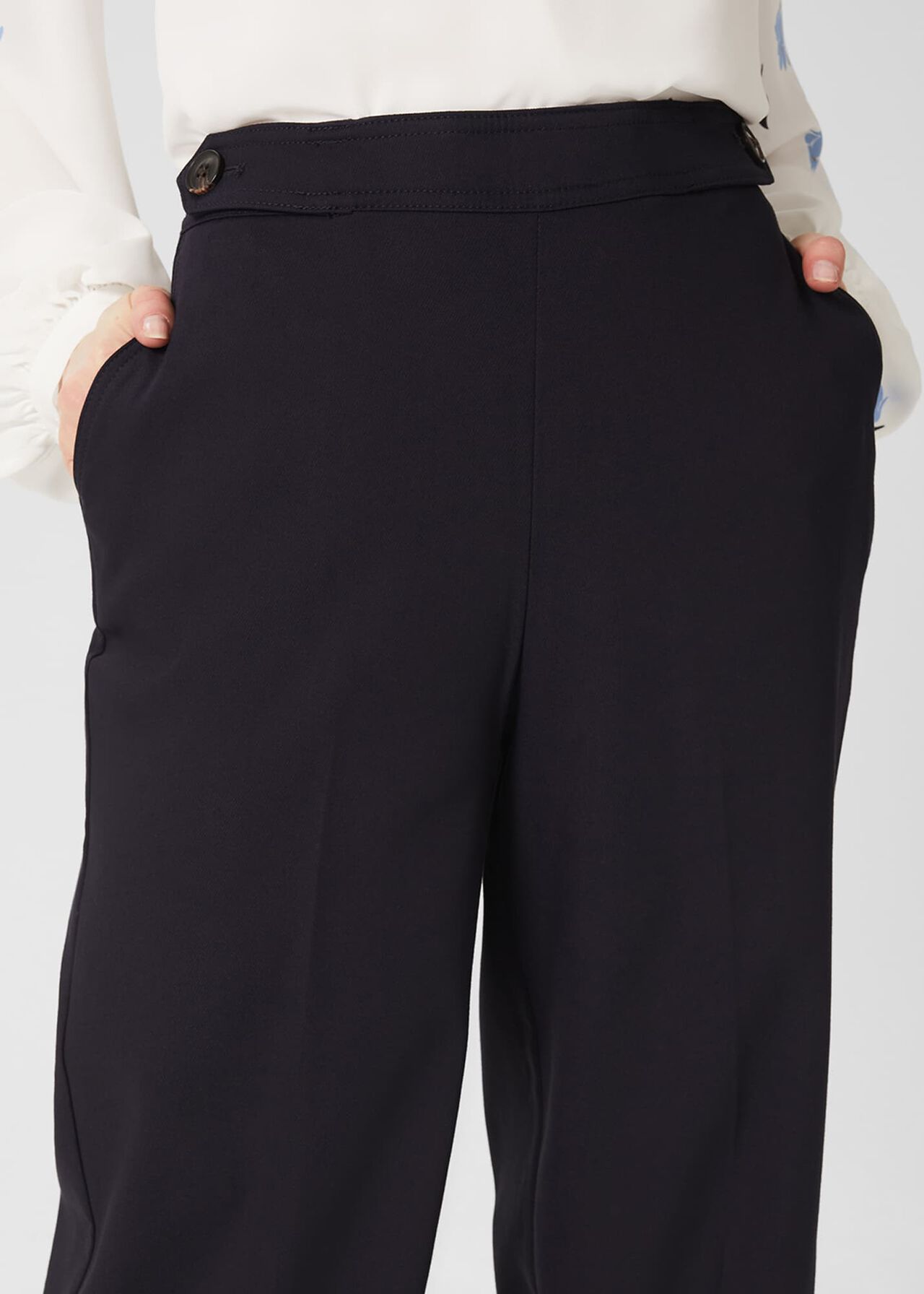 Petite Samina Pants, Navy, hi-res