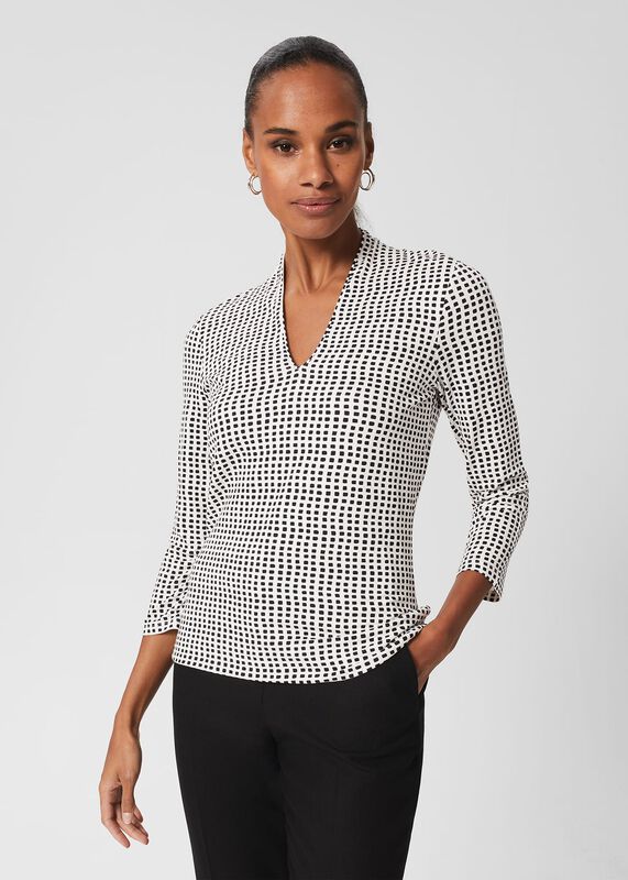 Aimee Printed Top