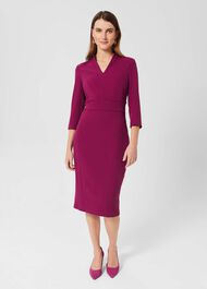 Kim Dress, Bright Plum, hi-res