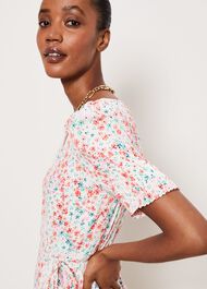 Bertie Dress, Ivory Multi, hi-res