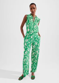 Palmer Trouser, Green Multi, hi-res