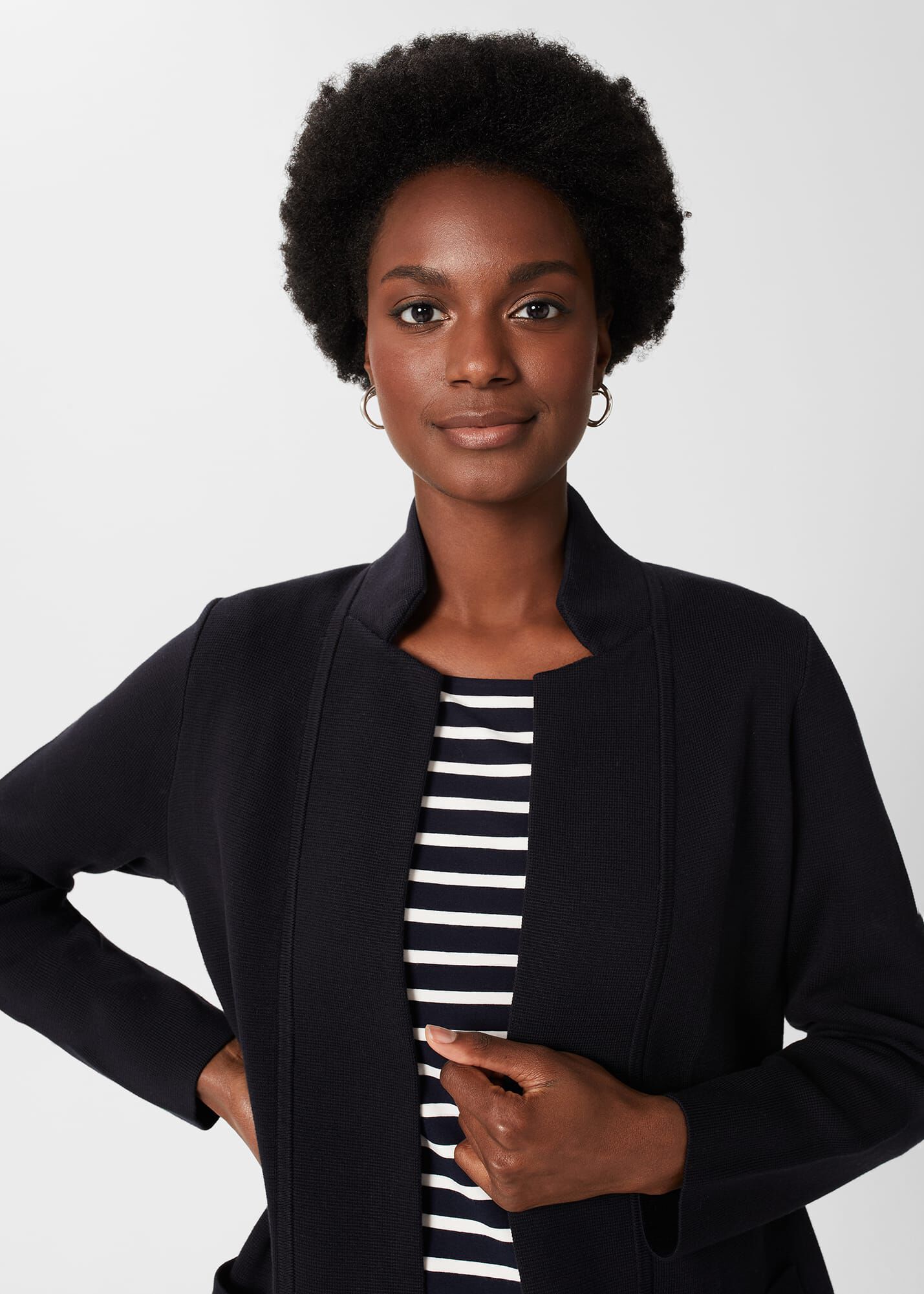 Navy coatigan outlet