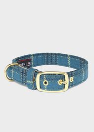 Tweed Dog Collar, Green Multi, hi-res