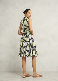Bea Dress, Navy Multi, hi-res
