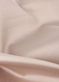 Alberta Silk Wool Beaded Dress, Oyster, hi-res