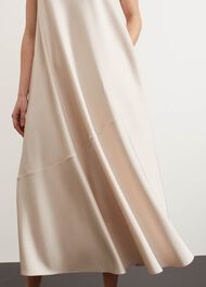 Escot Dress, Oyster, hi-res