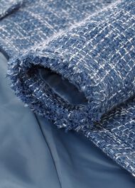 Ashlyn Tweed Jacket, Blue Multi, hi-res