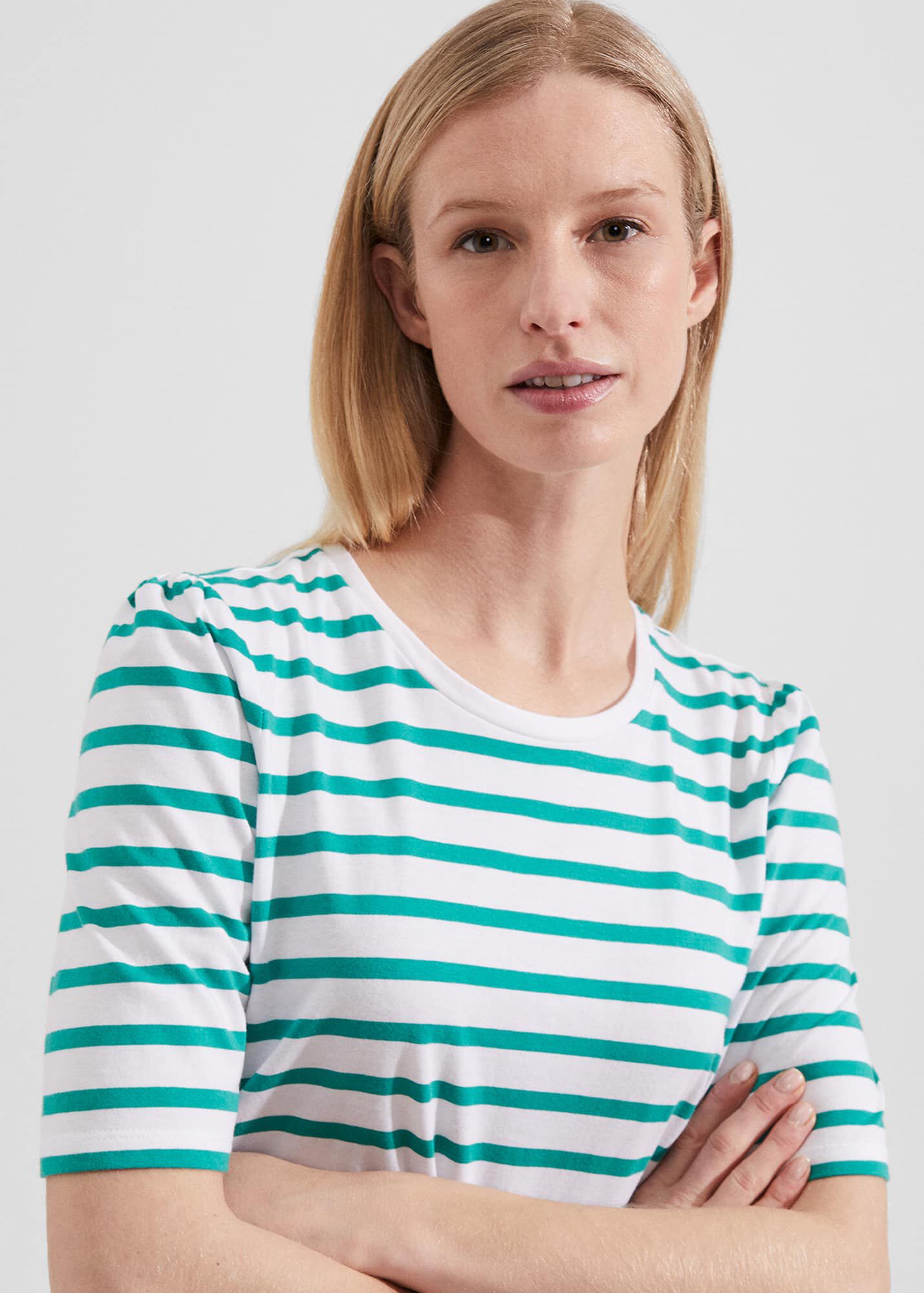 EVA STRIPE PRINT TOP