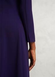 Leonora Dress, Midnight Purple, hi-res