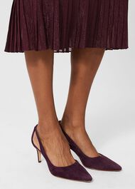 Natasha Court Shoes, Mulberry, hi-res